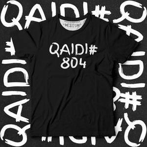 Qaidi 804 (Premium) -TShirt - Black